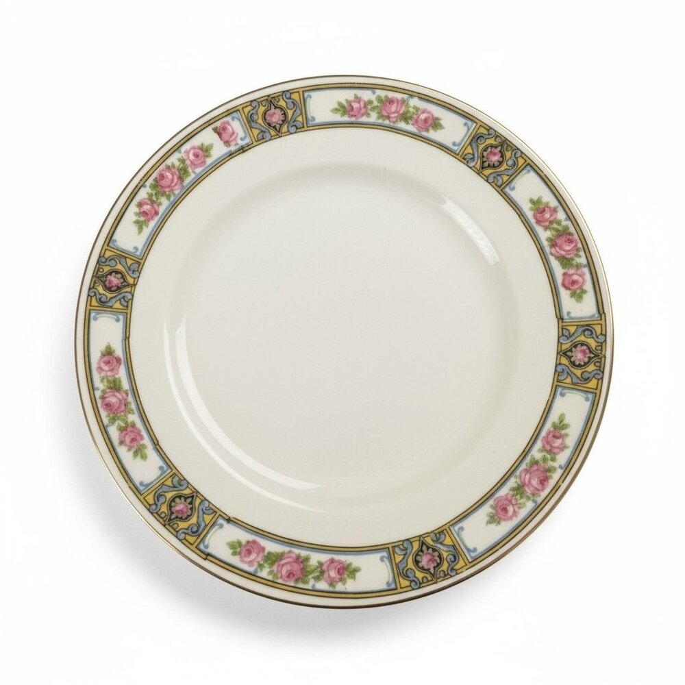 Alfred Meakin Clifton Rose Pattern China England Saucer 6”